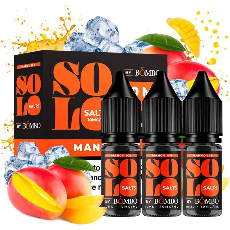 [SAL-37-6864-10MG] Bombo Solo Salts Mango Ice 3x10ml (10MG)