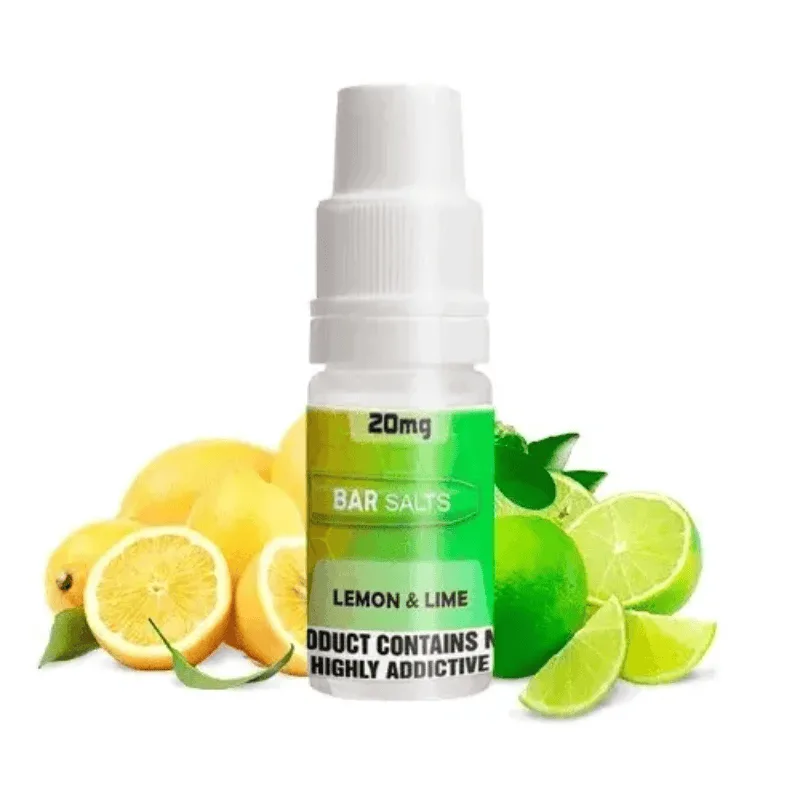 [SAL-448-6879-10MG] Bar Nic Salts Lemon Lime 10ml (10MG)