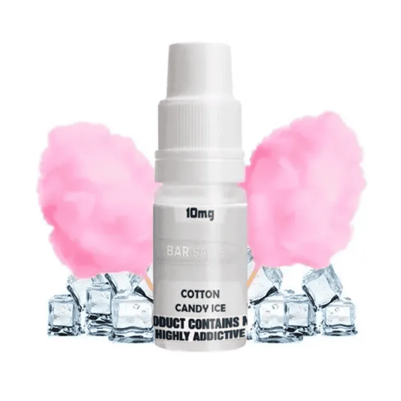[SAL-448-6959-10MG] Bar Nic Salts Cotton Candy 10ml (10MG)