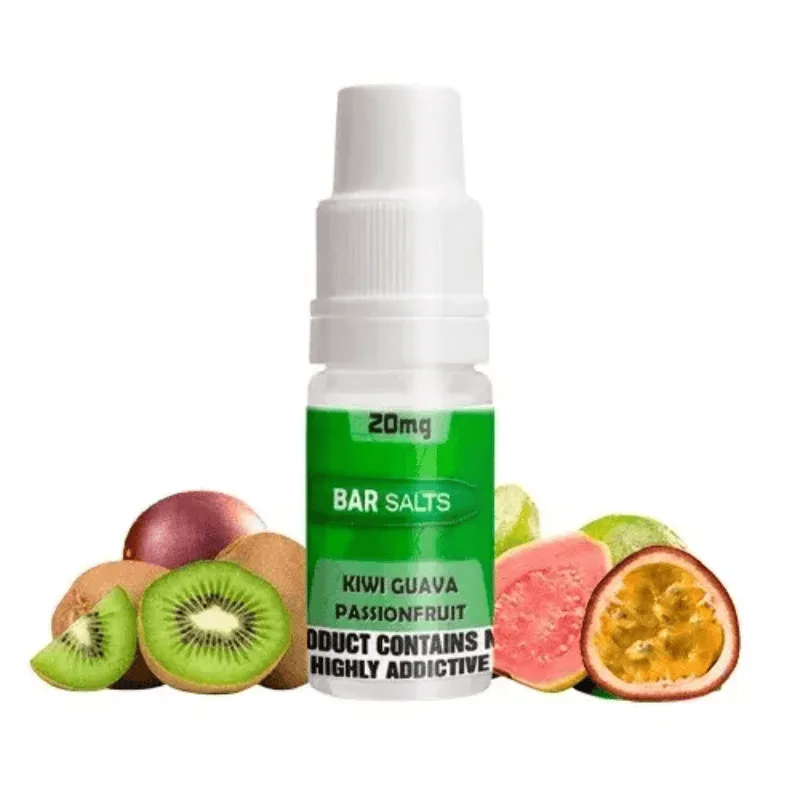 [SAL-448-6961-10MG] Bar Nic Salts Kiwi Guava Passionfruit 10ml (10MG)