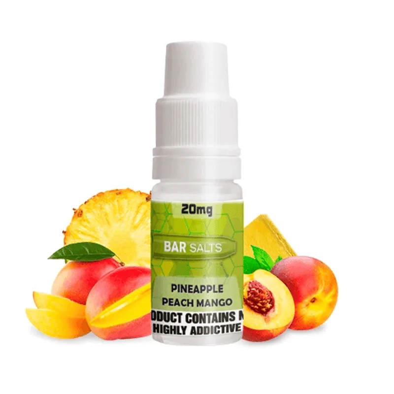 [SAL-448-6963-10MG] Bar Nic Salts Pineapple Peach Mango 10ml (10MG)
