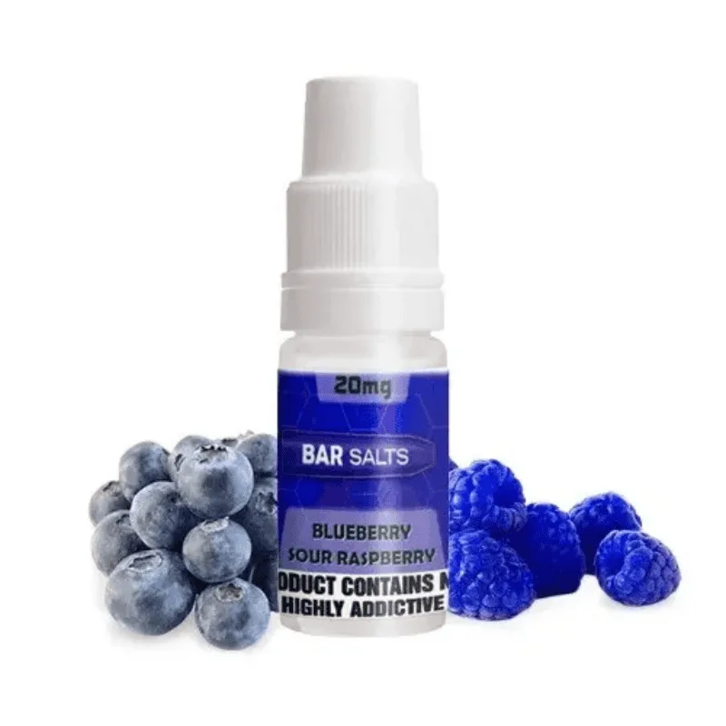 [SAL-448-6964-10MG] Bar Nic Salts Blueberry Sour Raspberry 10ml (10MG)