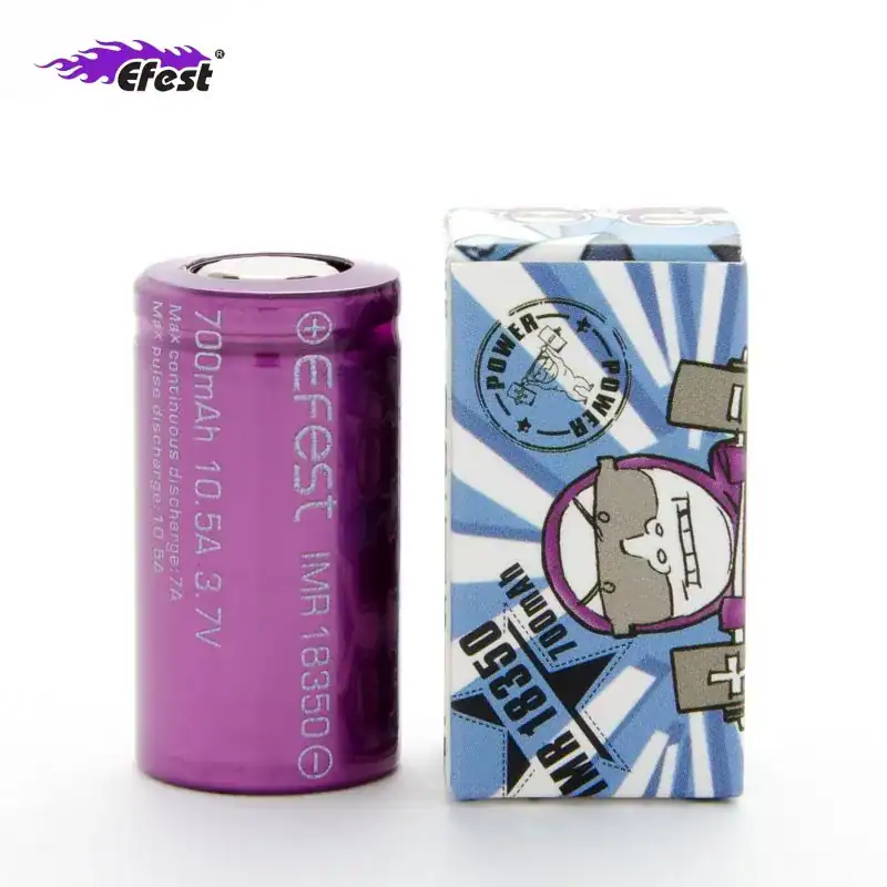 [BAT-279-4626] Batería Efest IMR 18350 700mah 10.5A