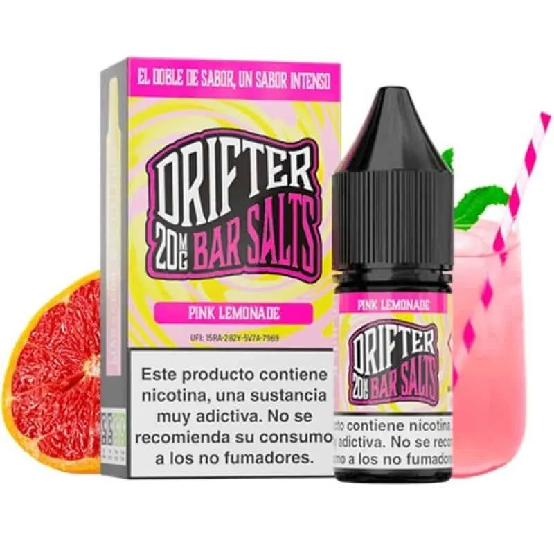 [SAL-462-7548-10MG] Drifter Bar Salts Pink Lemonade 10ml (10MG)