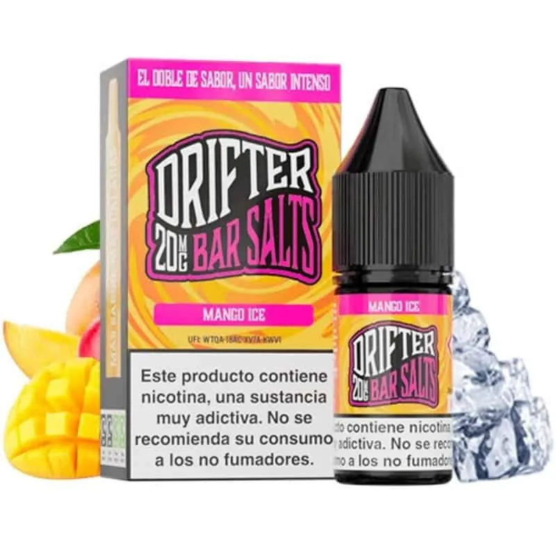 [SAL-462-7550-10MG] Drifter Bar Salts Mango Ice 10ml (10MG)