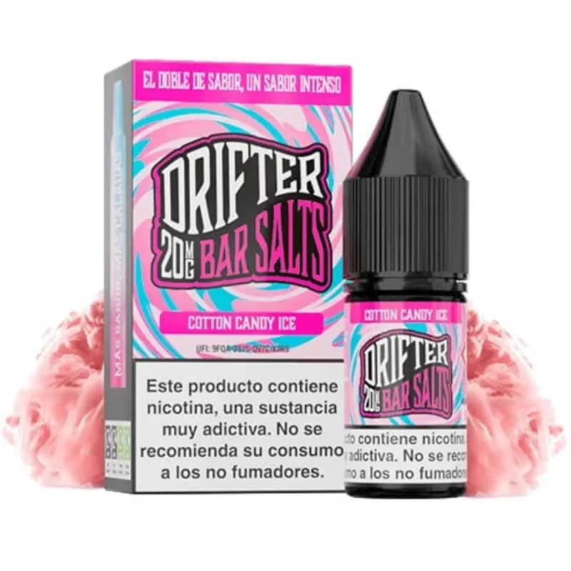 [SAL-462-7552-10MG] Drifter Bar Salts Cotton Candy Ice 10ml (10MG)