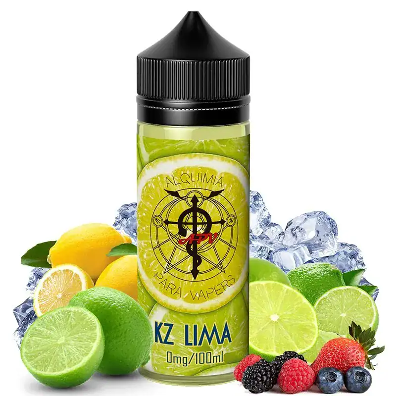 [L100-293-4651] Alquimia para Vapers KZ Lima 100ml
