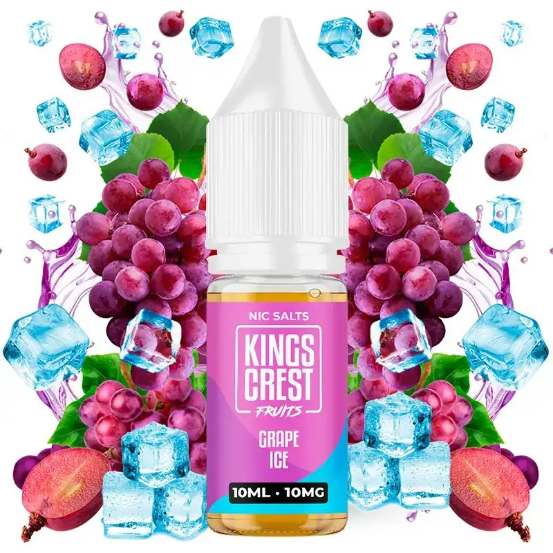 [SAL-41-7775-10MG] Kings Crest Grape Ice 10ml (10MG)