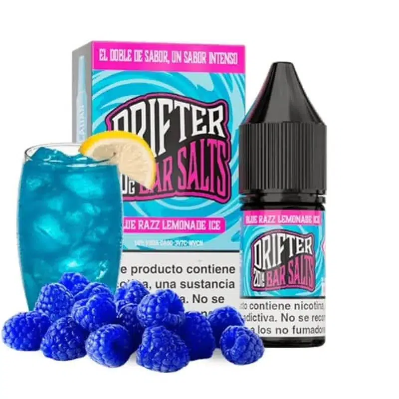 [SAL-462-8042-10MG] Drifter Bar Salts Blue Razz Lemonade Ice 10ml (10MG)
