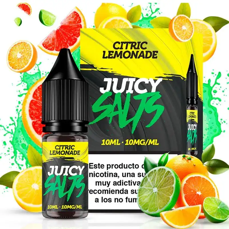 [SAL-468-8045-10MG] Juicy Salts Citric Lemonade 10ml (10MG)