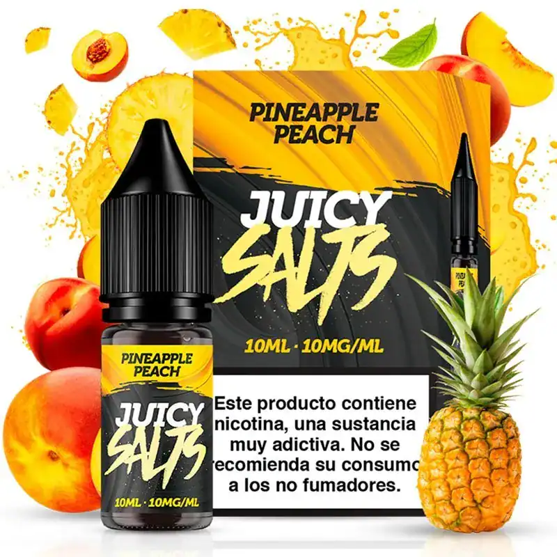 [SAL-468-8046-10MG] Juicy Salts Pineapple Peach 10ml (10MG)