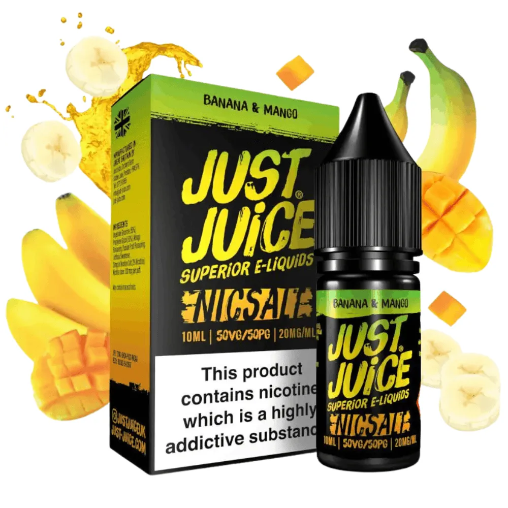 [SAL-203-8099-20MG] Just Juice Sales Banana & Mango 10ml (20MG)