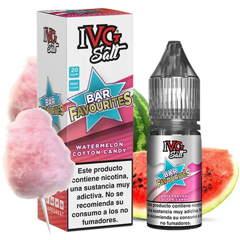 [SAL-55-8321-10MG] IVG Salts Watermelon Cotton Candy 10ml (10MG)