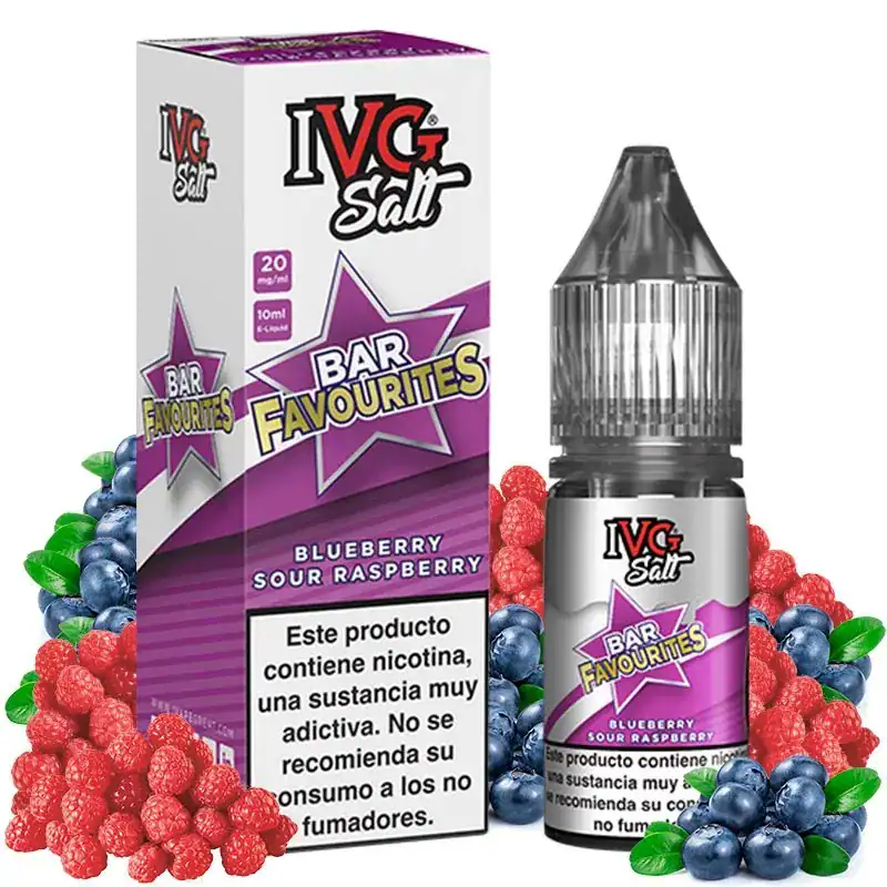 [SAL-55-8322-10MG] IVG Salts Blueberry Sour Raspberry 10ml (10MG)