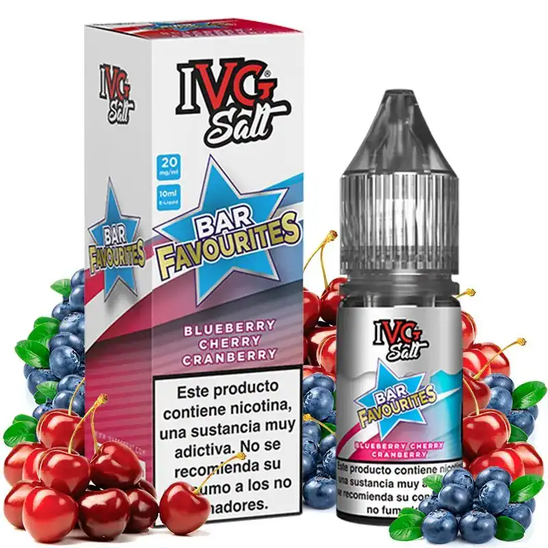 [SAL-55-8325-10MG] IVG Salts Blueberry Cherry Cranberry 10ml (10MG)