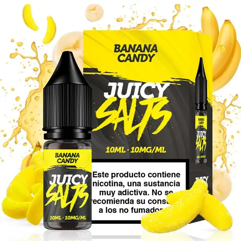 [SAL-468-8396-10MG] Juicy Salts Banana Candy 10ml (10MG)
