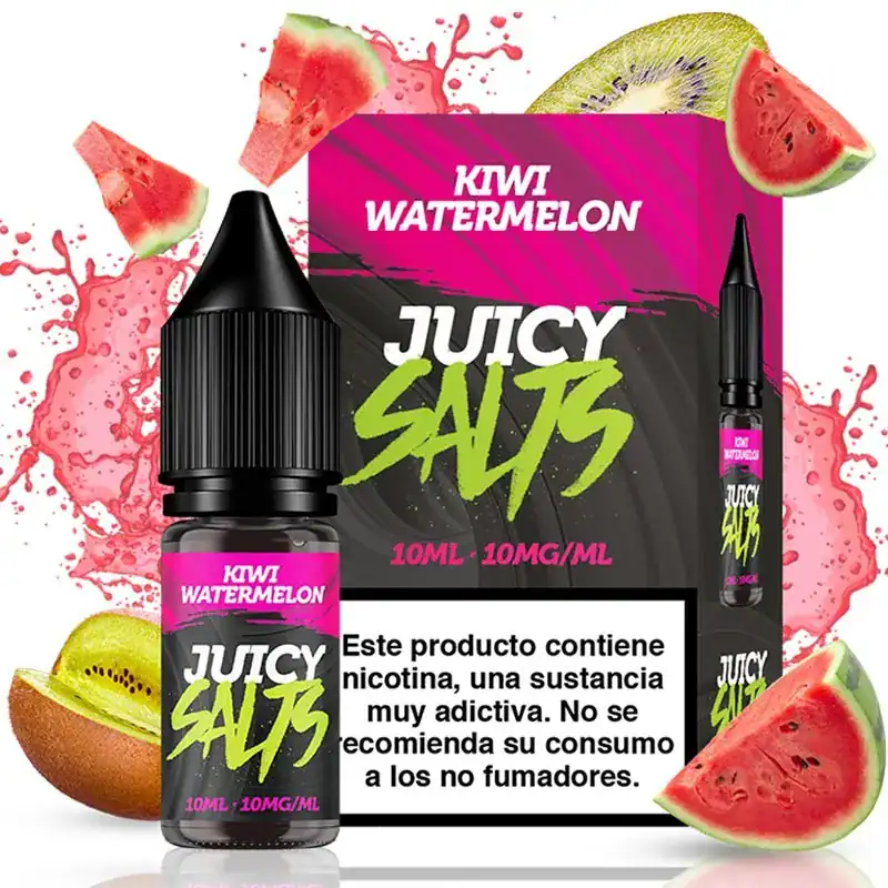 [SAL-468-8397-10MG] Juicy Salts Kiwi Watermelon 10ml (10MG)