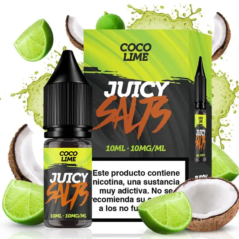 [SAL-468-8400-10MG] Juicy Salts Coco Lime 10ml (10MG)