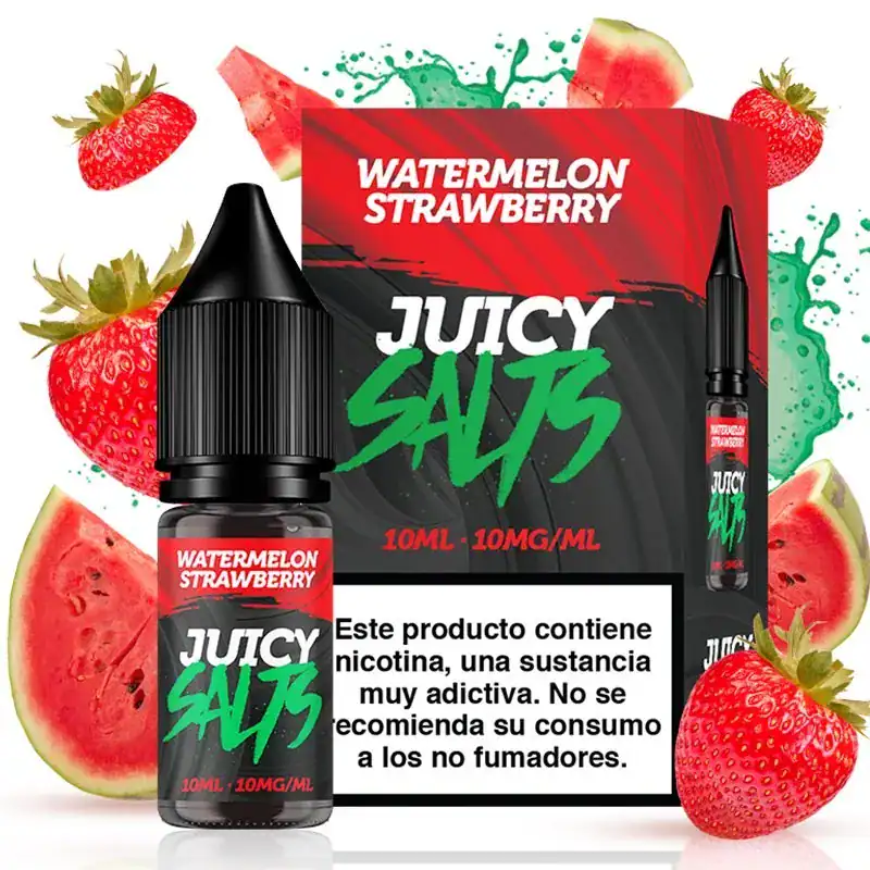 [SAL-468-8401-10MG] Juicy Salts Watermelon Strawberry 10ml (10MG)