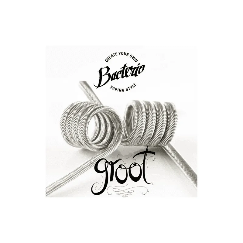 [R.A-197-4867] Bacterio Coils Groot Single 0.42ohm (Pack 2)
