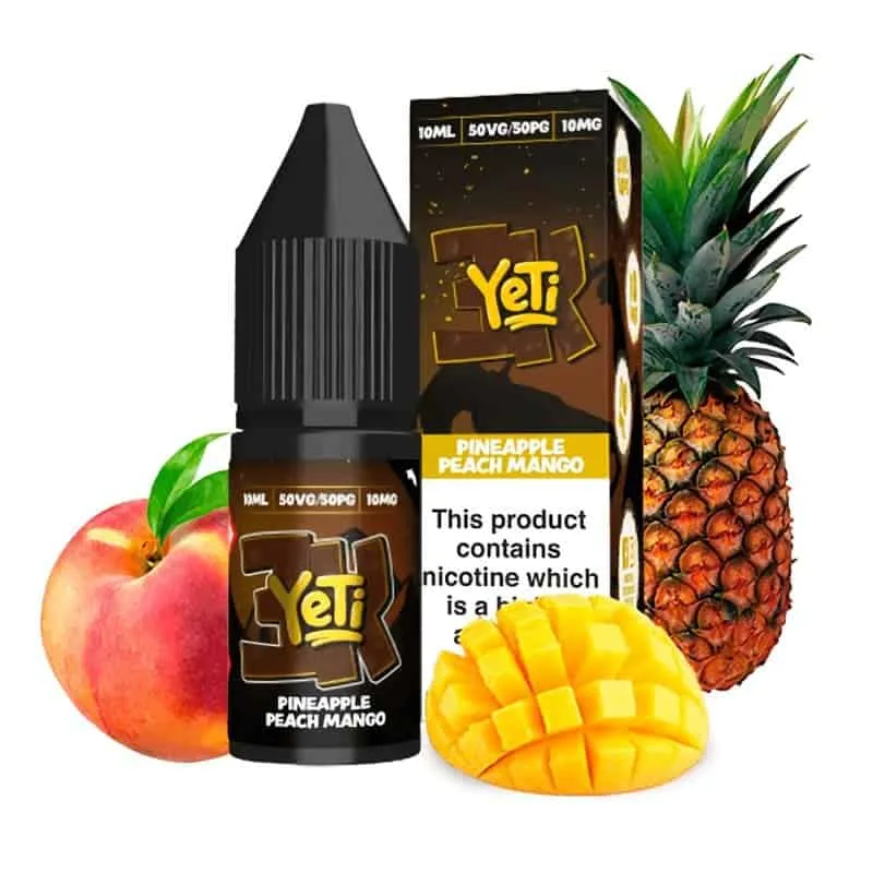 [SAL-325-8560-10MG] Yeti 3K Salts Pineapple Peach Mango 10ml (10MG)