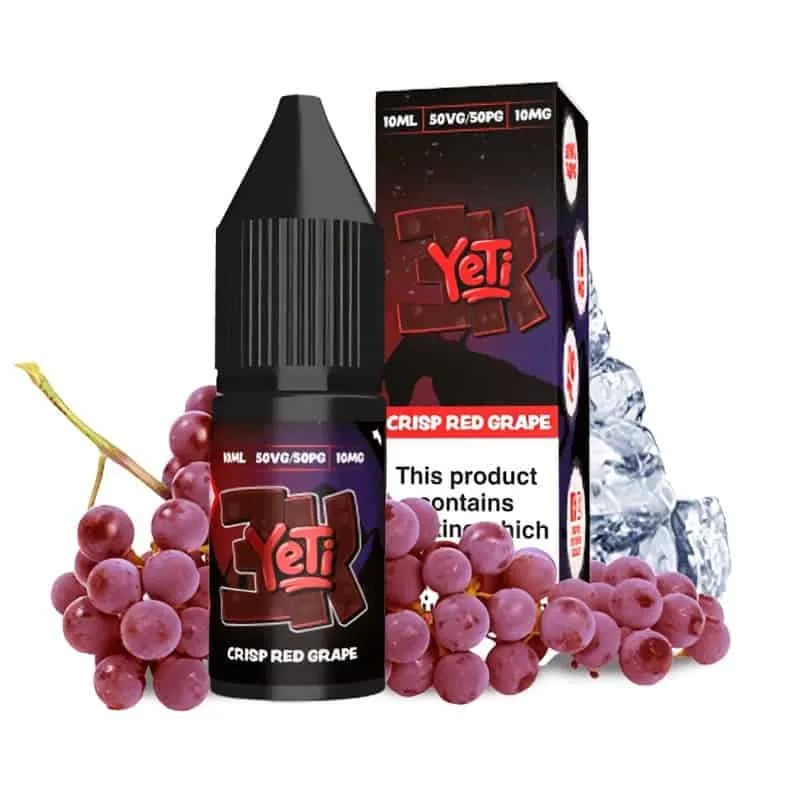 [SAL-325-8565-10MG] Yeti 3K Salts Crisp Red Grape 10ml (10MG)