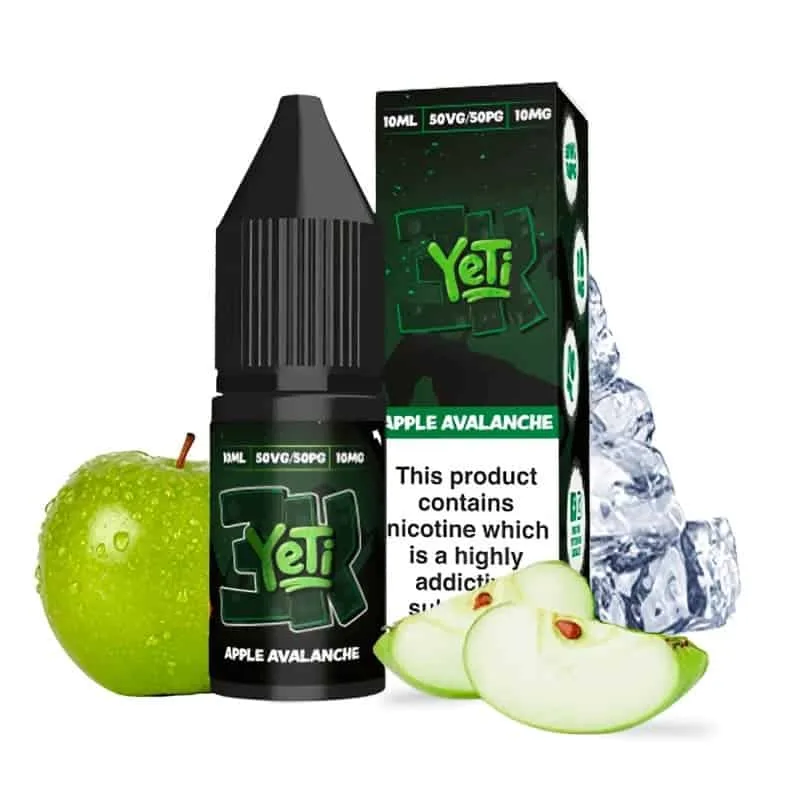 [SAL-325-8567-10MG] Yeti 3K Salts Apple Avalanche 10ml (10MG)