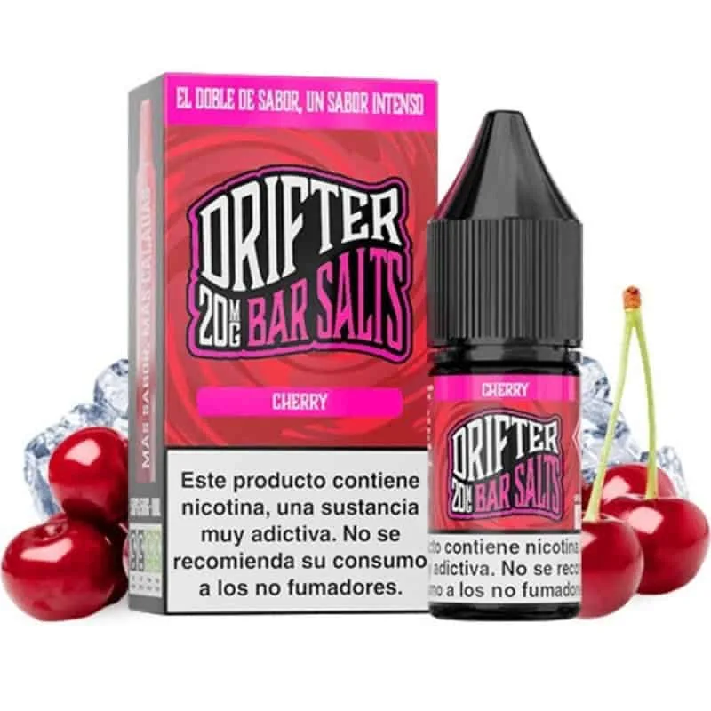 [SAL-462-8570-10MG] Drifter Bar Salts Cherry 10ml (10MG)