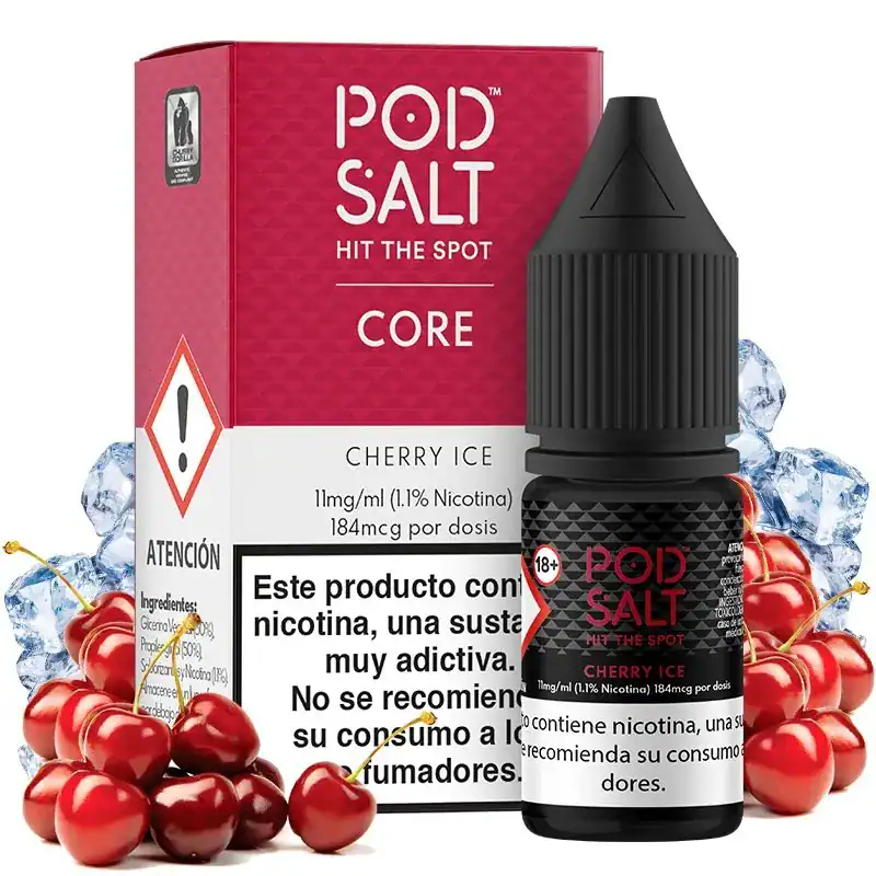 [SAL-308-8576-20MG] Pod Salt Core Cherry Ice 10ml (20MG)