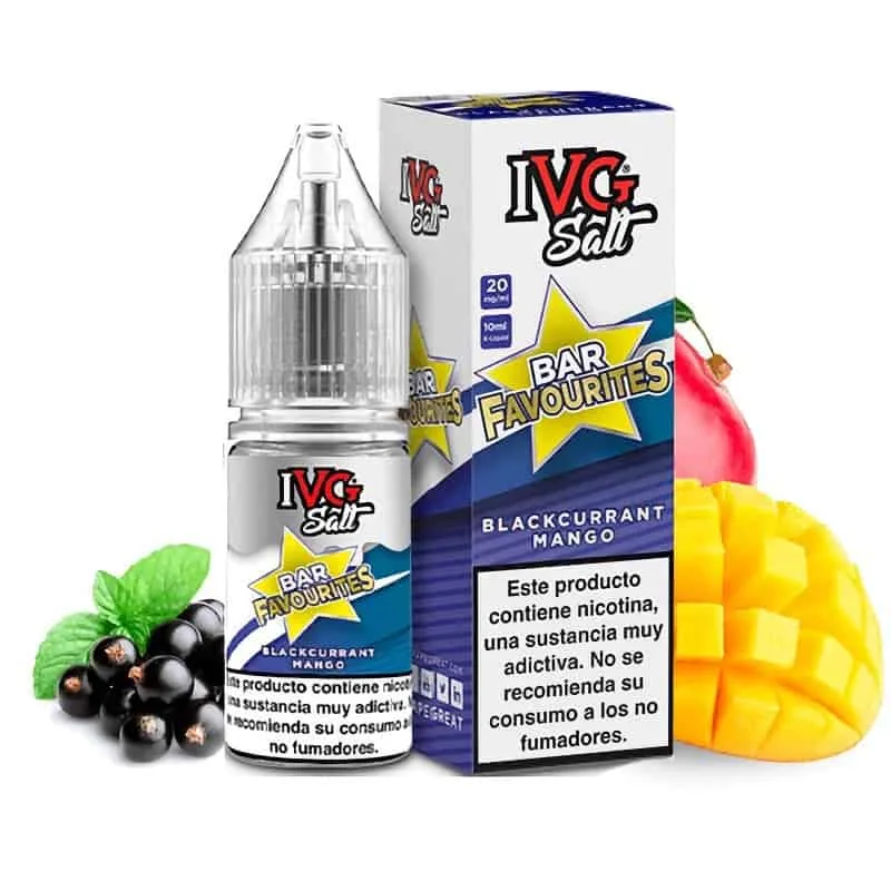 [SAL-55-8626-10MG] IVG Salts Blackcurrant Mango 10ml (10MG)