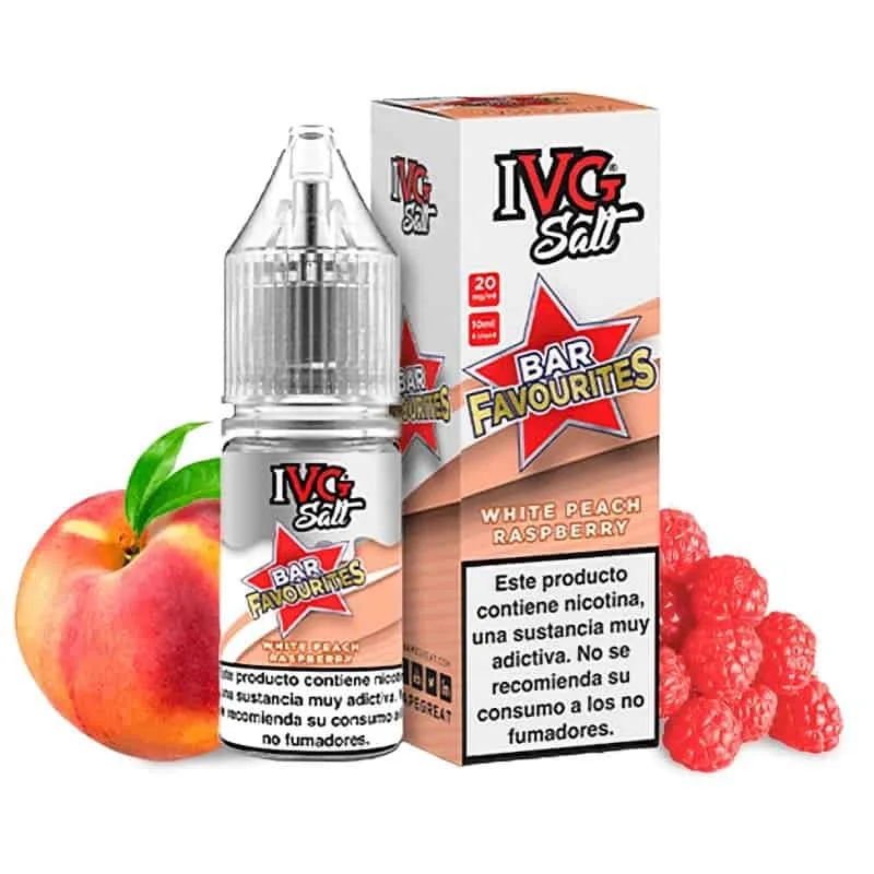 [SAL-55-8633-10MG] IVG Salts White Peach Raspberry 10ml (10MG)
