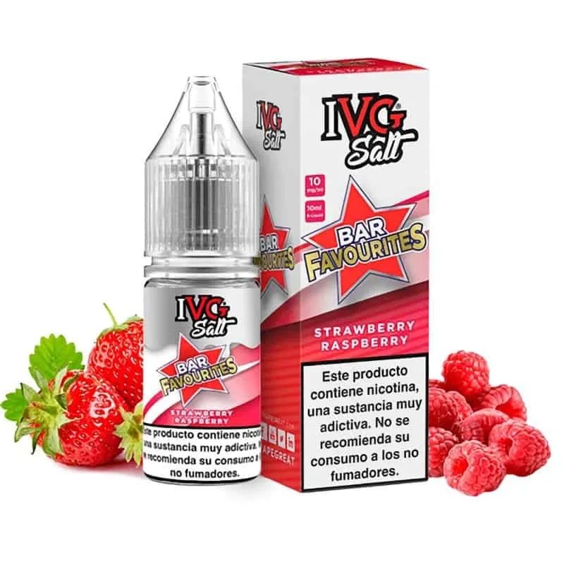 [SAL-55-8636-10MG] IVG Salts Strawberry Raspberry 10ml (10MG)