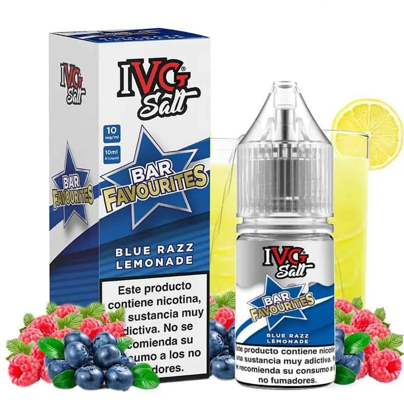 [SAL-55-8637-10MG] IVG Salts Blue Razz Lemonade 10ml (10MG)