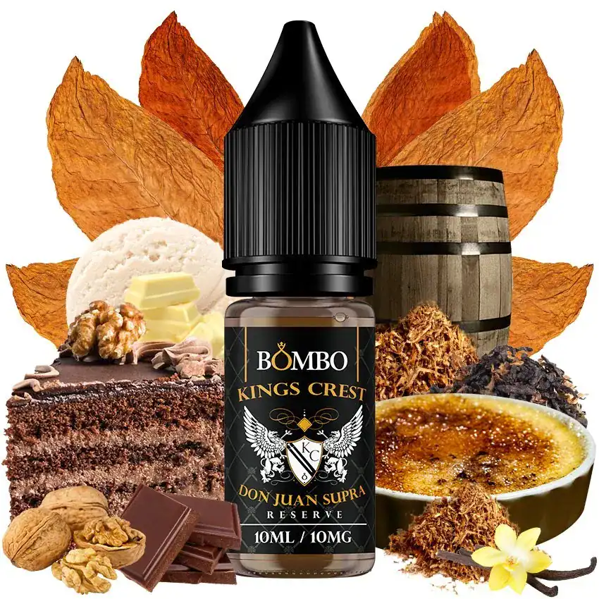 [SAL-41-8761-10MG] Kings Crest & Bombo Salt Don Juan Supra Reserve 10ml (10MG)