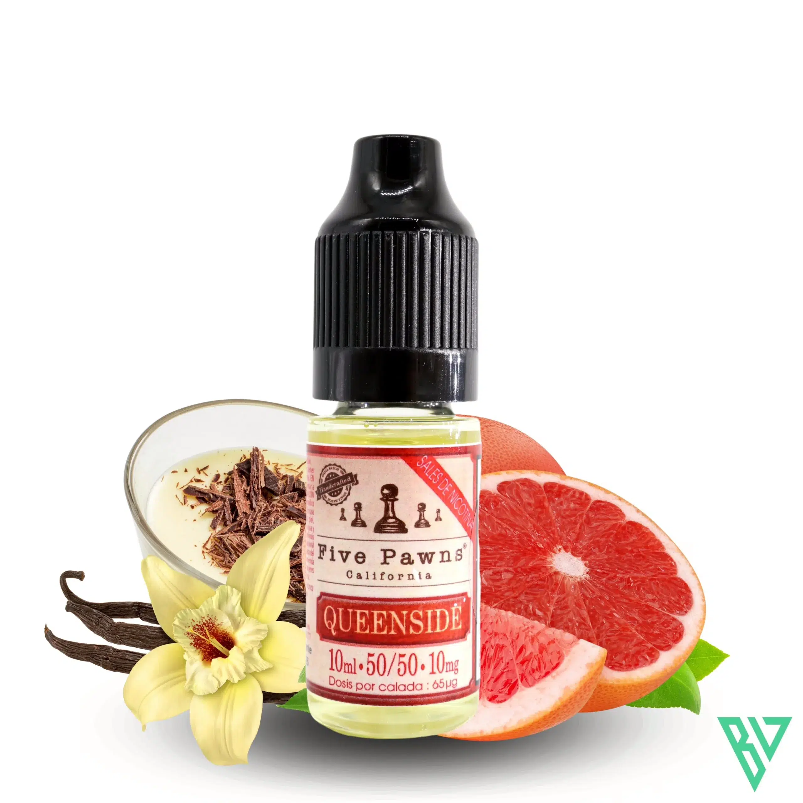 [SAL-467-8770-10MG] Five Pawns Salt Queenside 10ml (10MG)