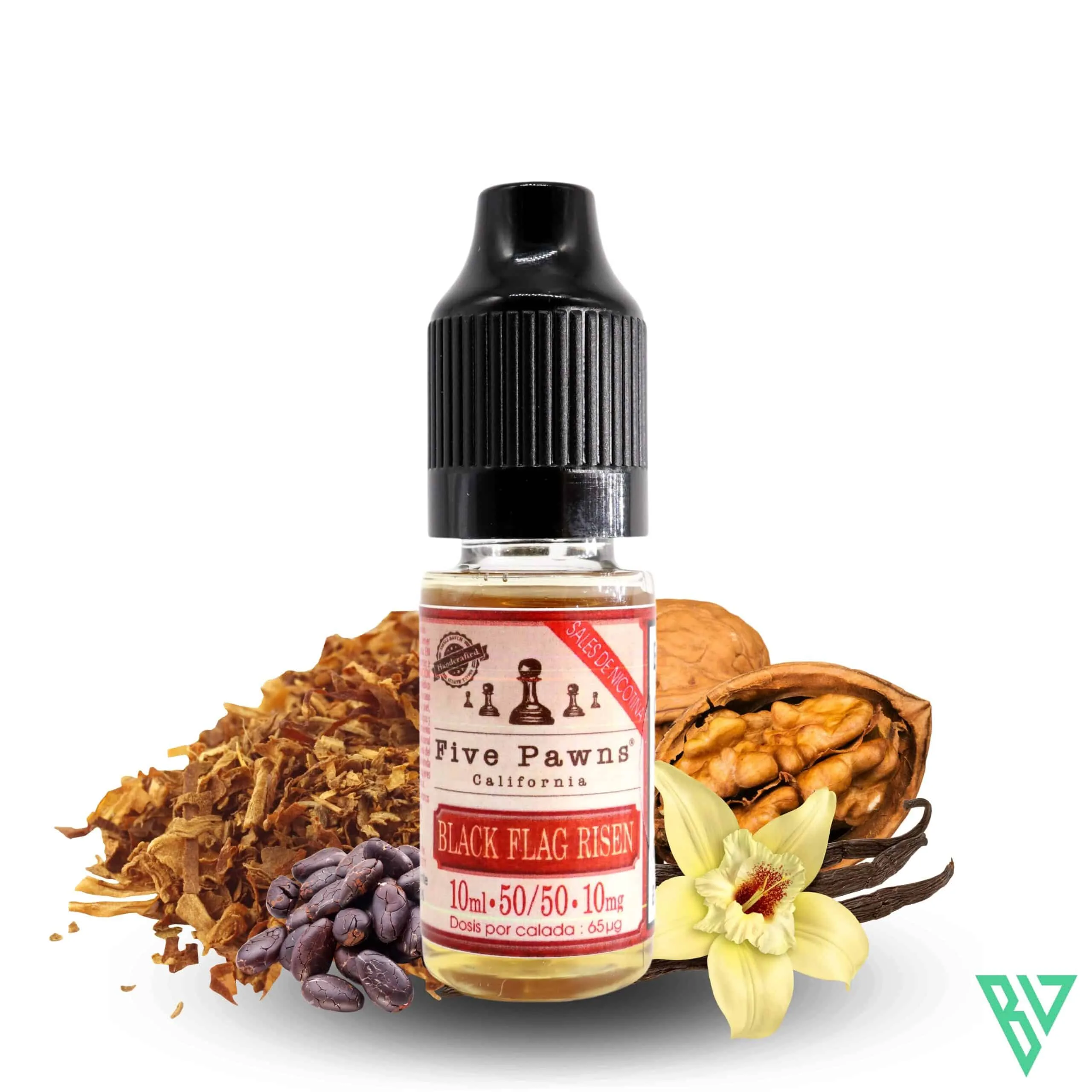 [SAL-467-8791-10MG] Five Pawns Salt Black Flag Risen 10ml (10MG)