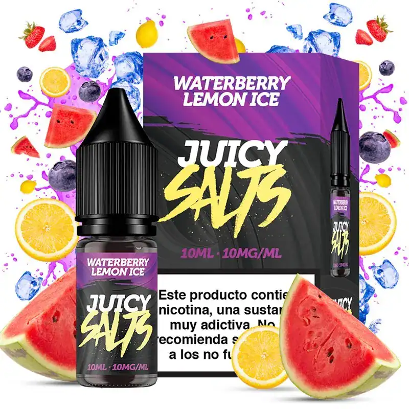 [SAL-468-8968-10MG] Juicy Salts Waterberry Lemon Ice 10ml (10MG)