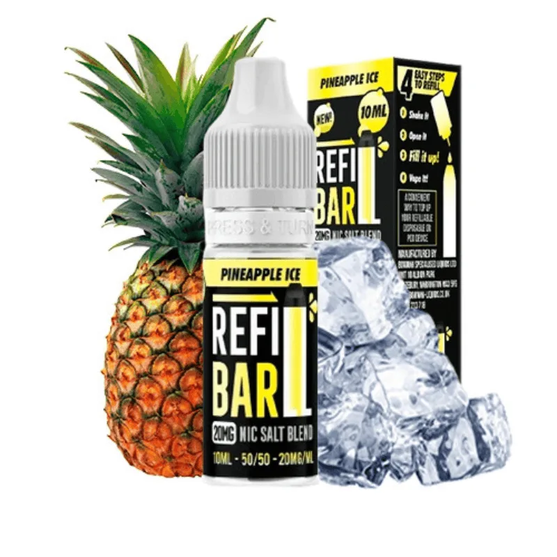 [SAL-459-9063-10MG] Refill Bar Salts Pineapple Ice (10MG)