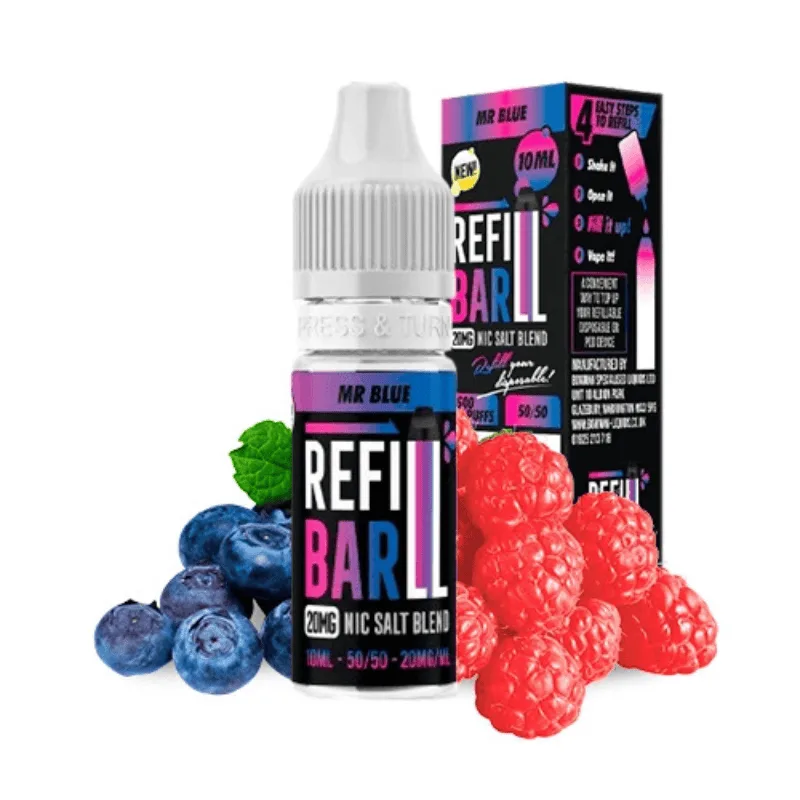 [SAL-459-9065-10MG] Refill Bar Salts Mr. Blue (10MG)