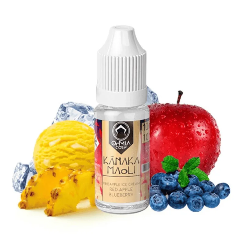 [SAL-476-9105-10MG] Kanaka Maoli Salts Pineapple Red Apple Blueberry 10ml (10MG)