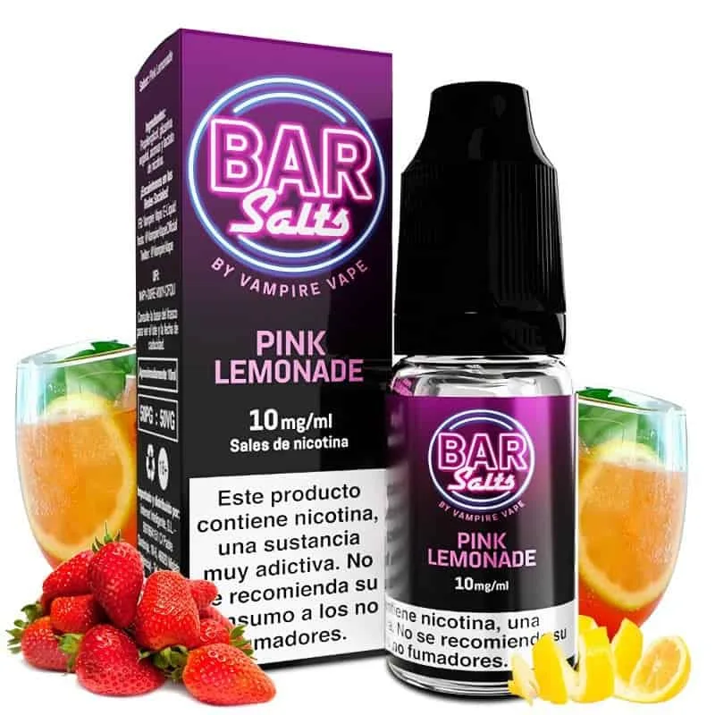 [SAL-99-9138-10MG] Vampire Vape Bar Salts Pink Lemonade (10MG)