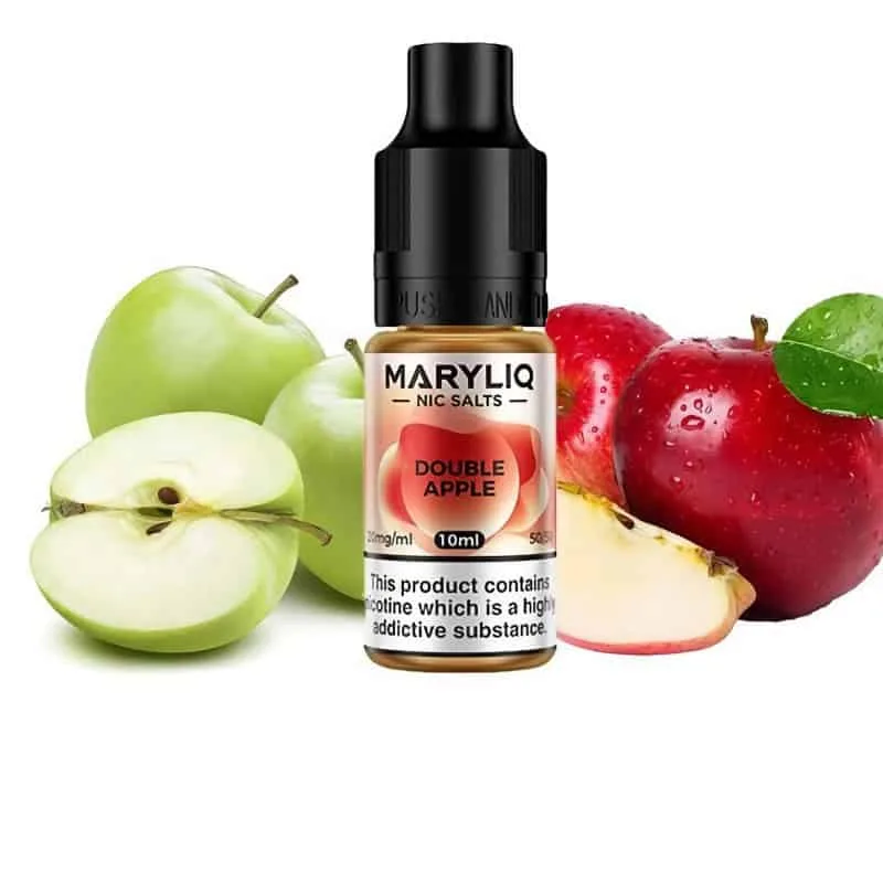 [SAL-486-9148-10MG] Maryliq Nic Salts Double Apple 10ml (10MG)