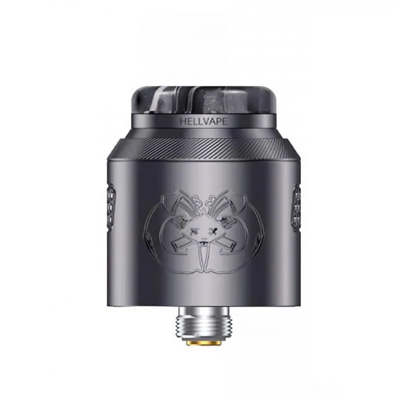 [ATO-62-9188-GUNMETAL] Hellvape Drop Dead 2 RDA (GUNMETAL)