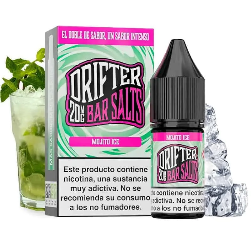 [SAL-462-9227-10MG] Drifter Bar Salts Mojito Ice 10ml (10MG)