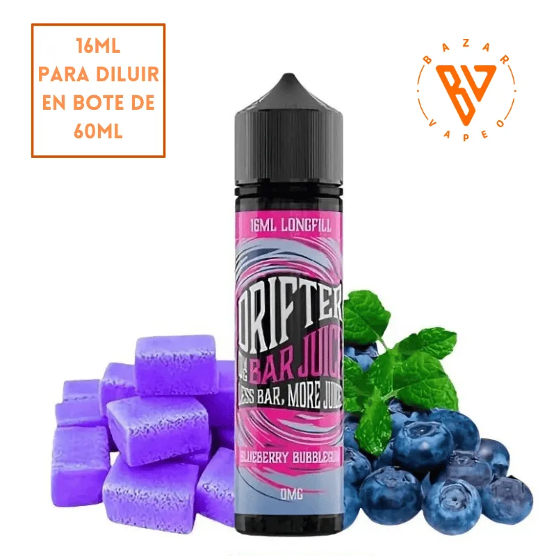 [A-462-9231-16ML] Aroma Drifter Bar Blueberry Bubblegum Longfill (16ml)