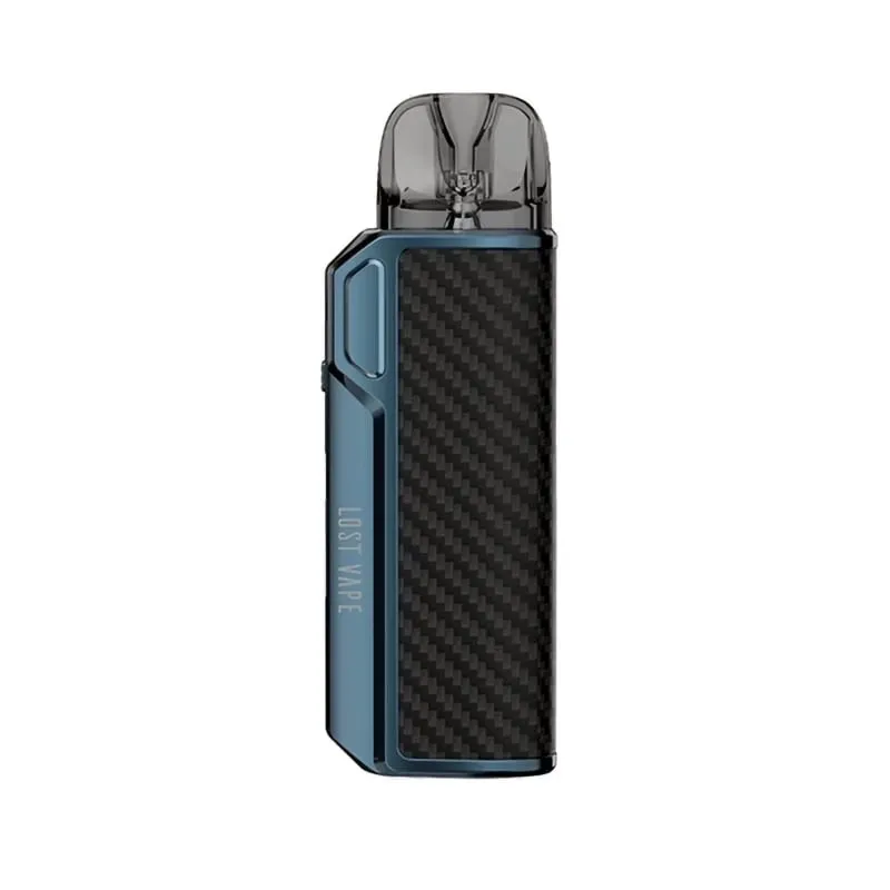 [KIT-16-9322-BLUE.CARBON] Lost Vape Thelema Elite 40 (SILVER BLUE)