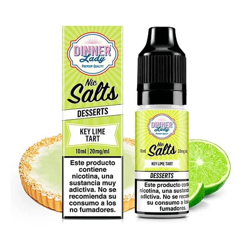 [SAL-38-9330-10MG] Dinner Lady Salt Key Lime Tart (10MG)
