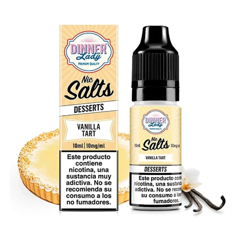 [SAL-38-9333-10MG] Dinner Lady Salt Vanilla Tart (10MG)