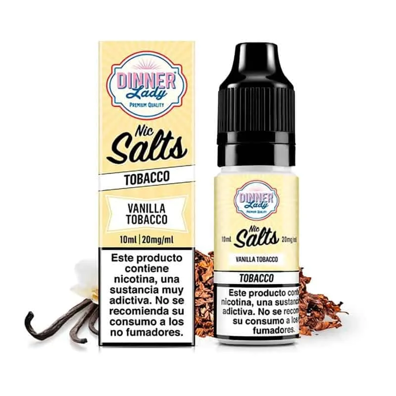 [SAL-38-9334-10MG] Dinner Lady Salt Vanilla Tobacco (10MG)