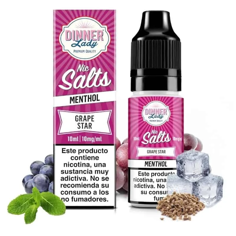 [SAL-38-9338-10MG] Dinner Lady Salt Grape Star (10MG)